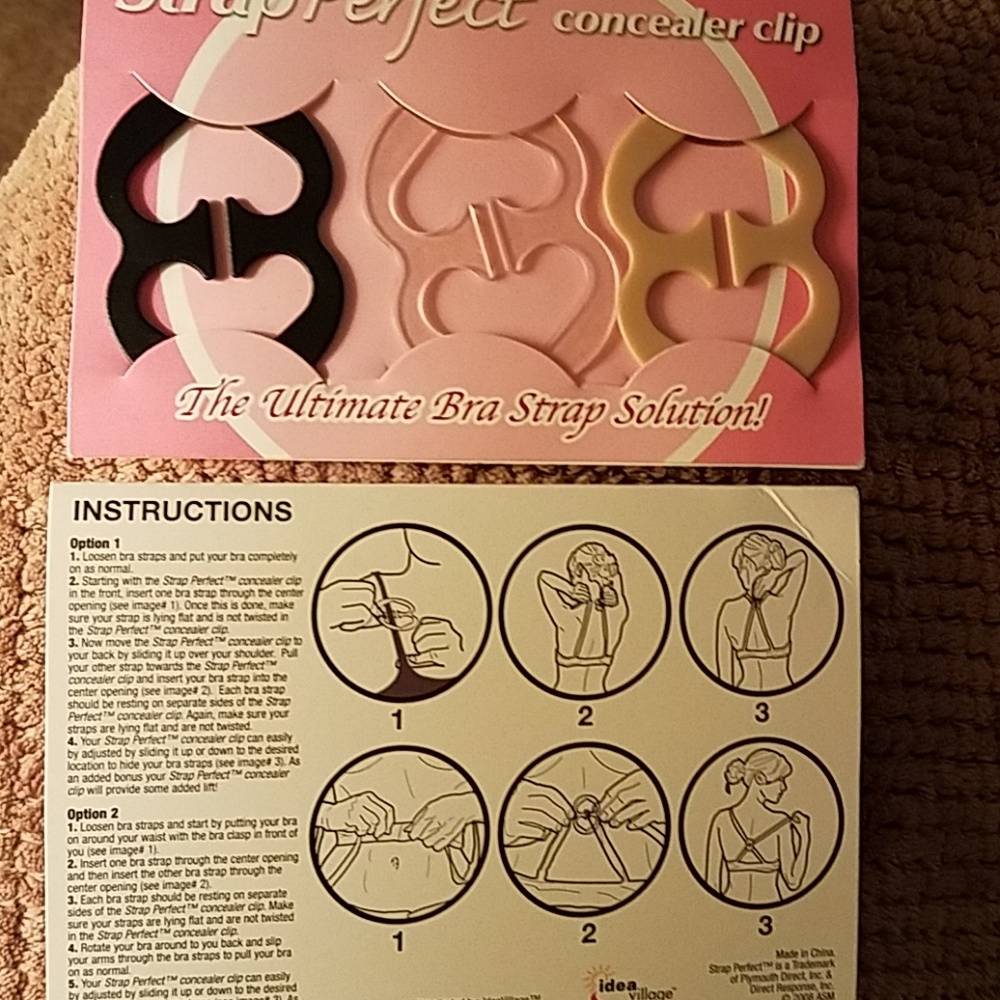 Strap Perfect concealer clip